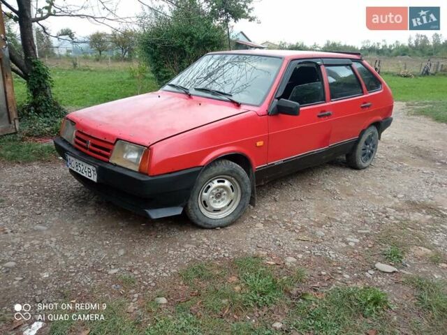 Красный ВАЗ 2109, объемом двигателя 1.3 л и пробегом 380 тыс. км за 850 $, фото 5 на Automoto.ua