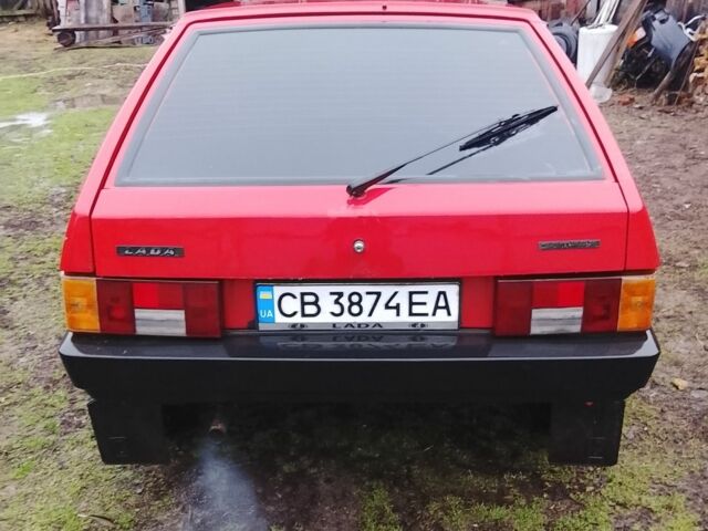 Красный ВАЗ 2109, объемом двигателя 1.5 л и пробегом 170 тыс. км за 900 $, фото 3 на Automoto.ua