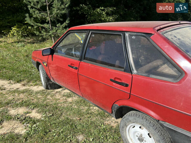 Красный ВАЗ 2109, объемом двигателя 1.5 л и пробегом 40 тыс. км за 1500 $, фото 4 на Automoto.ua