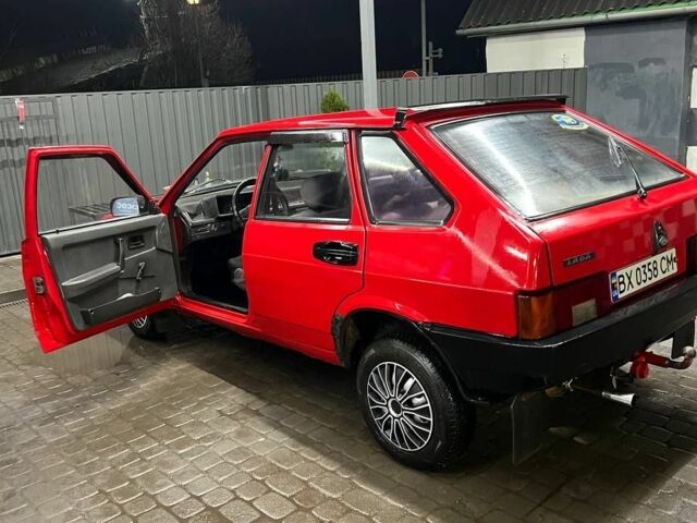 Красный ВАЗ 2109, объемом двигателя 1.5 л и пробегом 8 тыс. км за 1500 $, фото 4 на Automoto.ua