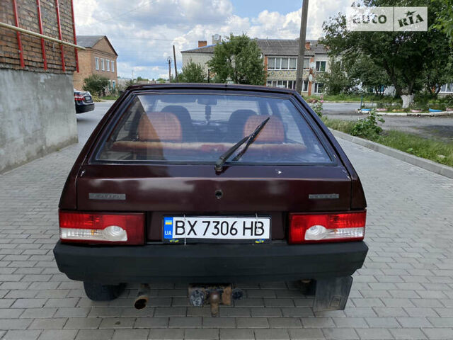 Красный ВАЗ 2109, объемом двигателя 1.5 л и пробегом 326 тыс. км за 1000 $, фото 4 на Automoto.ua