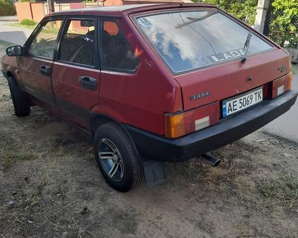 Красный ВАЗ 2109, объемом двигателя 1.5 л и пробегом 170 тыс. км за 1400 $, фото 4 на Automoto.ua