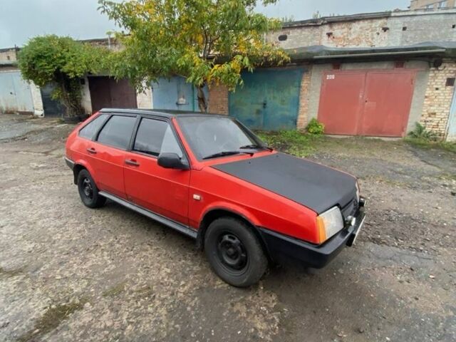Червоний ВАЗ 2109, об'ємом двигуна 1.5 л та пробігом 300 тис. км за 624 $, фото 1 на Automoto.ua