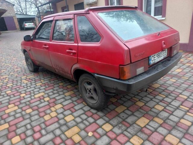 Красный ВАЗ 2109, объемом двигателя 1.5 л и пробегом 240 тыс. км за 700 $, фото 2 на Automoto.ua