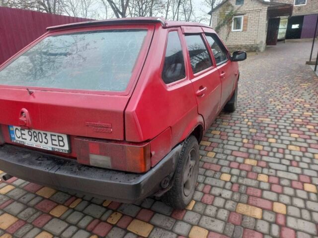Красный ВАЗ 2109, объемом двигателя 1.5 л и пробегом 240 тыс. км за 700 $, фото 11 на Automoto.ua