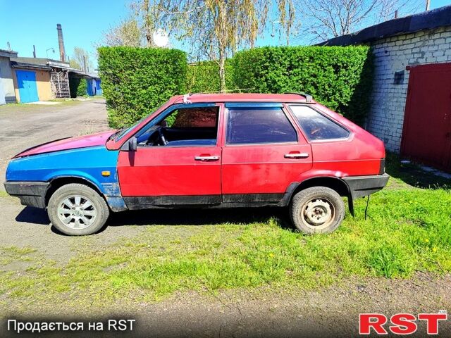 Красный ВАЗ 2109, объемом двигателя 1.5 л и пробегом 205 тыс. км за 500 $, фото 7 на Automoto.ua