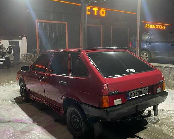 Красный ВАЗ 2109, объемом двигателя 1.5 л и пробегом 100 тыс. км за 950 $, фото 4 на Automoto.ua