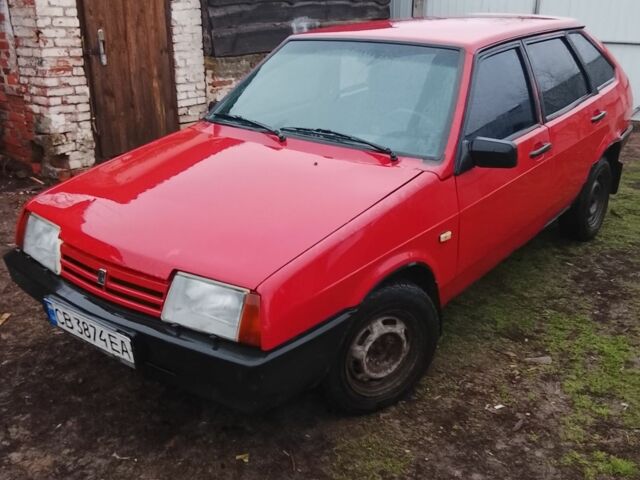 Красный ВАЗ 2109, объемом двигателя 1.5 л и пробегом 170 тыс. км за 900 $, фото 7 на Automoto.ua