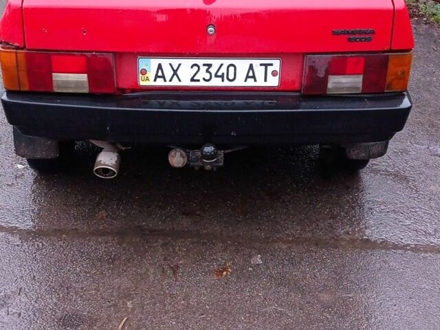 Червоний ВАЗ 2109, об'ємом двигуна 1.5 л та пробігом 12 тис. км за 856 $, фото 2 на Automoto.ua