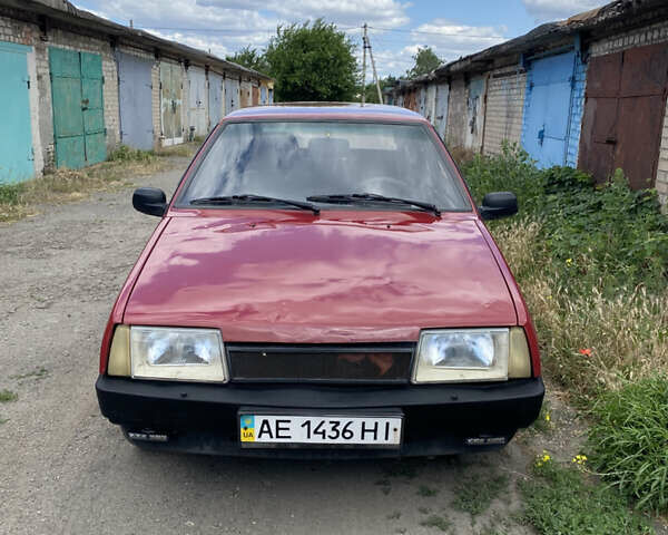 Красный ВАЗ 2109, объемом двигателя 1.5 л и пробегом 150 тыс. км за 1200 $, фото 1 на Automoto.ua