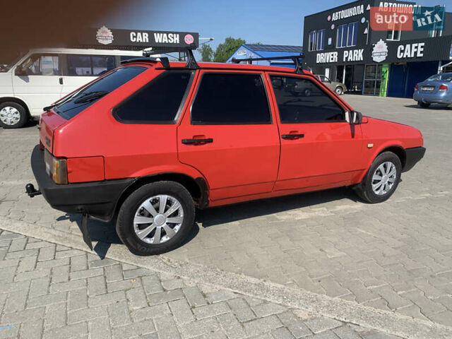 Красный ВАЗ 2109, объемом двигателя 1.5 л и пробегом 163 тыс. км за 1550 $, фото 5 на Automoto.ua