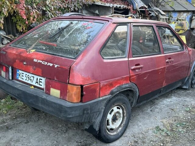 ВАЗ 2109 1995 в Днепре (Днепропетровске) на Automoto.ua Красный ВАЗ 2109, объемом двигателя 1.5 л и пробегом 1 тыс. км за 250 $, фото 1 на Automoto.ua