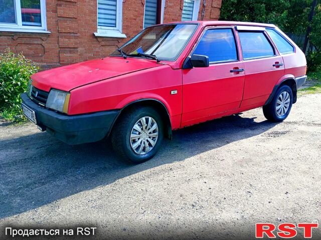 Красный ВАЗ 2109, объемом двигателя 1.5 л и пробегом 0 тыс. км за 990 $, фото 1 на Automoto.ua