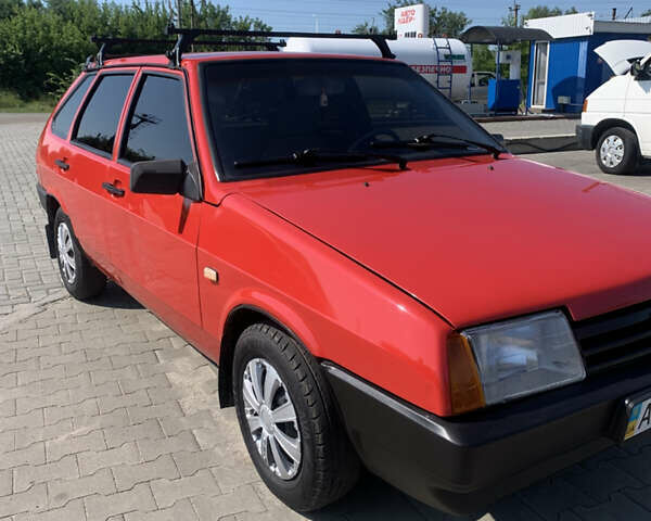 Красный ВАЗ 2109, объемом двигателя 1.5 л и пробегом 163 тыс. км за 1550 $, фото 1 на Automoto.ua