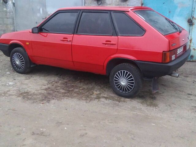 Червоний ВАЗ 2109, об'ємом двигуна 1.5 л та пробігом 150 тис. км за 1150 $, фото 12 на Automoto.ua