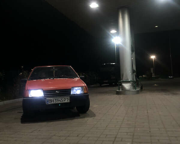 Красный ВАЗ 2109, объемом двигателя 1.5 л и пробегом 58 тыс. км за 1500 $, фото 1 на Automoto.ua