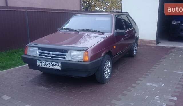 Красный ВАЗ 2109, объемом двигателя 1.5 л и пробегом 164 тыс. км за 2200 $, фото 2 на Automoto.ua