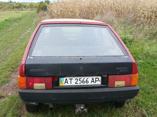 Красный ВАЗ 2109, объемом двигателя 1.5 л и пробегом 100 тыс. км за 600 $, фото 6 на Automoto.ua