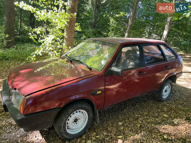 Красный ВАЗ 2109, объемом двигателя 1.5 л и пробегом 40 тыс. км за 1500 $, фото 2 на Automoto.ua