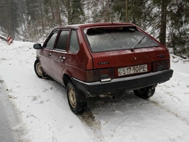 Червоний ВАЗ 2109, об'ємом двигуна 0 л та пробігом 123 тис. км за 800 $, фото 3 на Automoto.ua