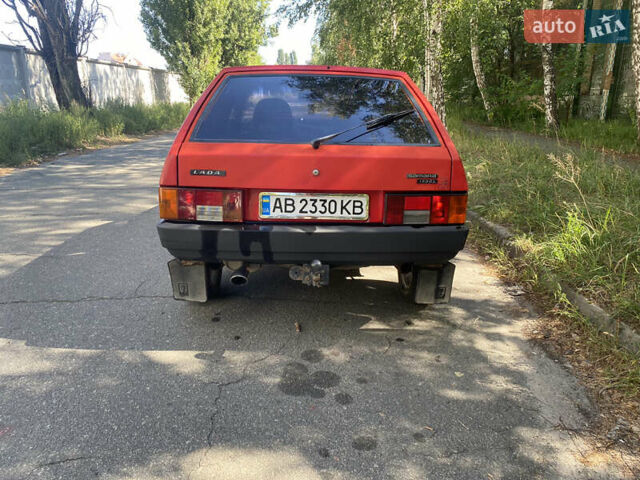Красный ВАЗ 2109, объемом двигателя 1.45 л и пробегом 116 тыс. км за 1300 $, фото 3 на Automoto.ua