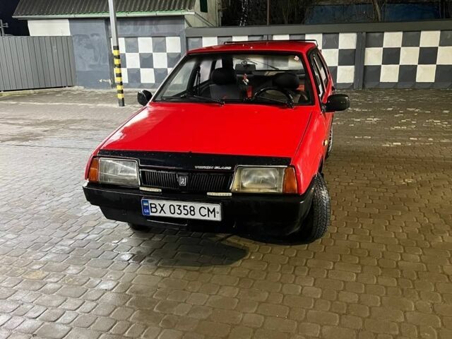 Красный ВАЗ 2109, объемом двигателя 1.5 л и пробегом 8 тыс. км за 1500 $, фото 2 на Automoto.ua