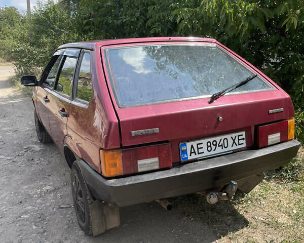 Красный ВАЗ 2109, объемом двигателя 1.5 л и пробегом 100 тыс. км за 1452 $, фото 1 на Automoto.ua
