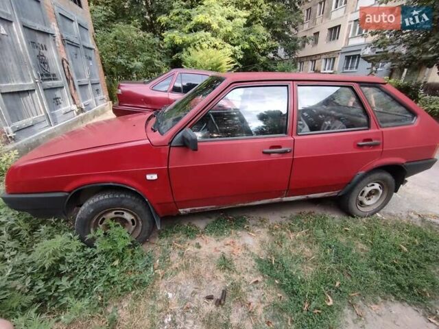 Красный ВАЗ 2109, объемом двигателя 1.5 л и пробегом 220 тыс. км за 1300 $, фото 4 на Automoto.ua