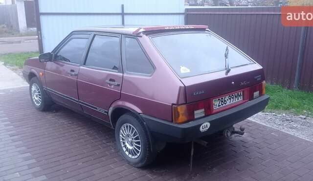 Красный ВАЗ 2109, объемом двигателя 1.5 л и пробегом 164 тыс. км за 2200 $, фото 4 на Automoto.ua