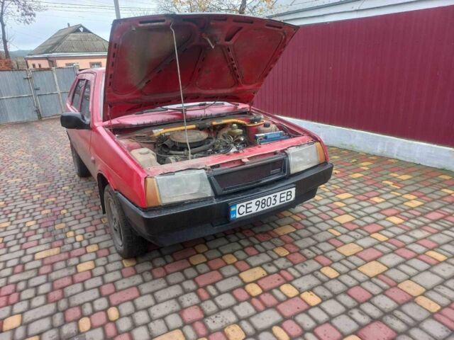 Красный ВАЗ 2109, объемом двигателя 1.5 л и пробегом 240 тыс. км за 700 $, фото 5 на Automoto.ua