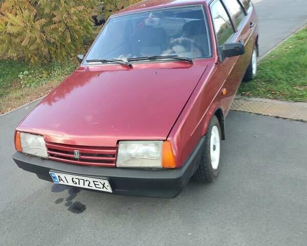 ВАЗ 2109 1995 в Борисполе на Automoto.ua Красный ВАЗ 2109, объемом двигателя 1.29 л и пробегом 160 тыс. км за 1100 $, фото 5 на Automoto.ua