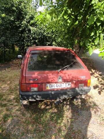 Красный ВАЗ 2109, объемом двигателя 1.5 л и пробегом 111 тыс. км за 1200 $, фото 1 на Automoto.ua