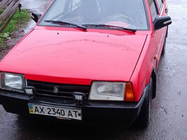 Червоний ВАЗ 2109, об'ємом двигуна 1.5 л та пробігом 12 тис. км за 856 $, фото 1 на Automoto.ua