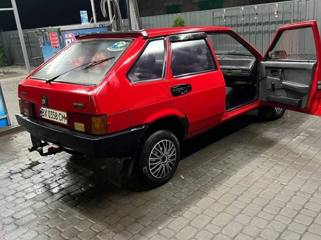 Красный ВАЗ 2109, объемом двигателя 1.5 л и пробегом 8 тыс. км за 1500 $, фото 6 на Automoto.ua