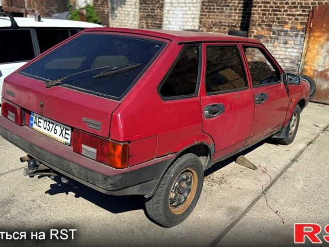 Червоний ВАЗ 2109, об'ємом двигуна 1.5 л та пробігом 143 тис. км за 550 $, фото 2 на Automoto.ua