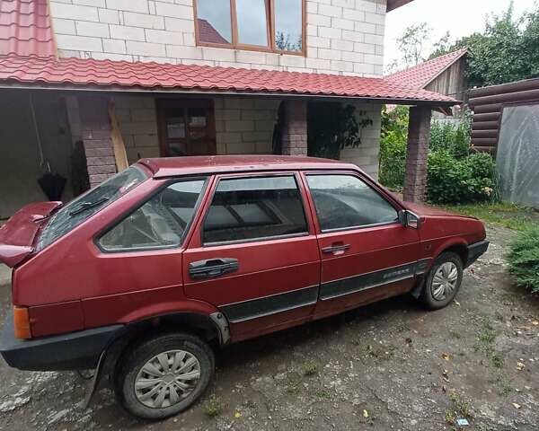 Красный ВАЗ 2109, объемом двигателя 1.5 л и пробегом 350 тыс. км за 800 $, фото 5 на Automoto.ua