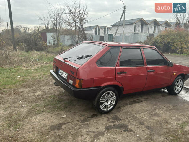 Красный ВАЗ 2109, объемом двигателя 1.5 л и пробегом 85 тыс. км за 1550 $, фото 4 на Automoto.ua