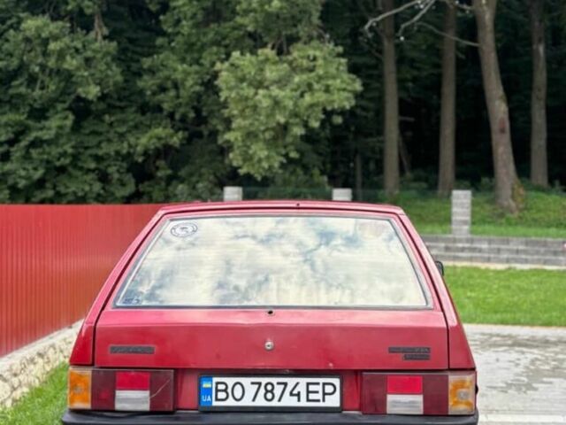 ВАЗ 2109 1996 в Тернополе на Automoto.ua Красный ВАЗ 2109, объемом двигателя 1.5 л и пробегом 1 тыс. км за 650 $, фото 3 на Automoto.ua