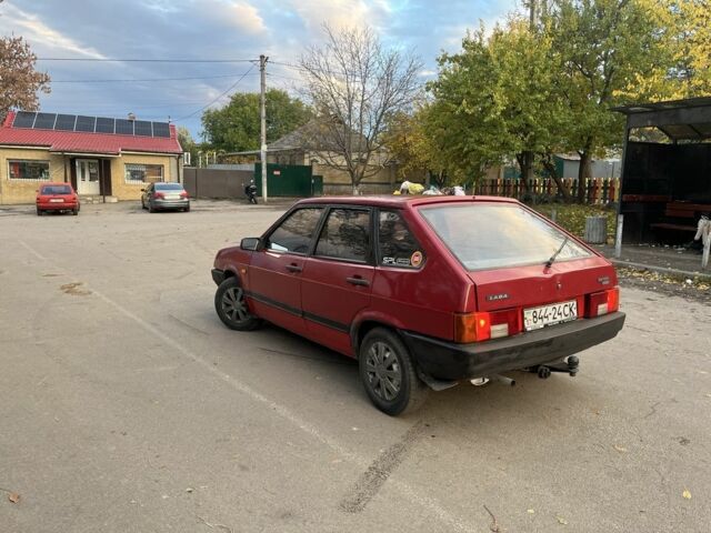 Красный ВАЗ 2109, объемом двигателя 0 л и пробегом 220 тыс. км за 900 $, фото 1 на Automoto.ua