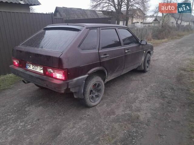 Червоний ВАЗ 2109, об'ємом двигуна 1.5 л та пробігом 235 тис. км за 750 $, фото 3 на Automoto.ua