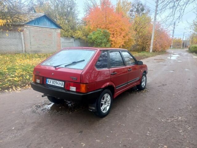 Красный ВАЗ 2109, объемом двигателя 1.5 л и пробегом 200 тыс. км за 1300 $, фото 3 на Automoto.ua