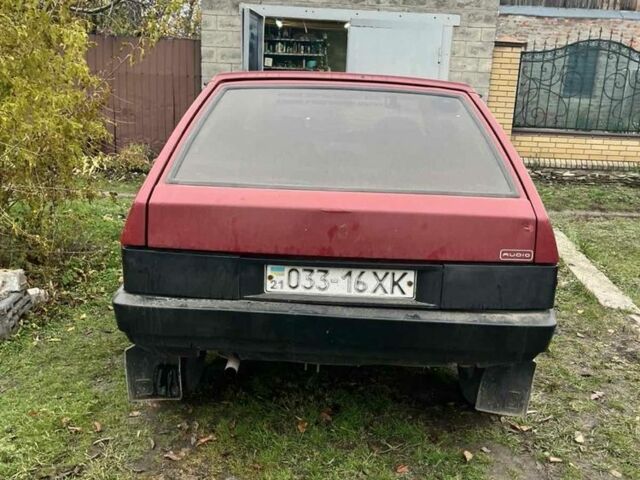 Красный ВАЗ 2109, объемом двигателя 1.5 л и пробегом 200 тыс. км за 953 $, фото 5 на Automoto.ua