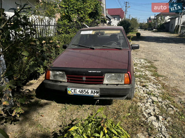 Красный ВАЗ 2109, объемом двигателя 1.5 л и пробегом 273 тыс. км за 1300 $, фото 4 на Automoto.ua