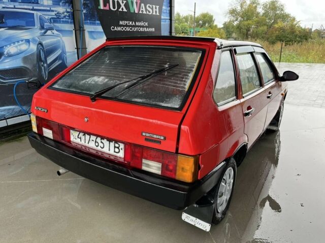 Красный ВАЗ 2109, объемом двигателя 0 л и пробегом 190 тыс. км за 1200 $, фото 1 на Automoto.ua