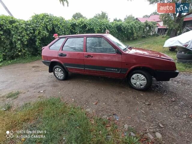 Красный ВАЗ 2109, объемом двигателя 1.5 л и пробегом 350 тыс. км за 800 $, фото 4 на Automoto.ua