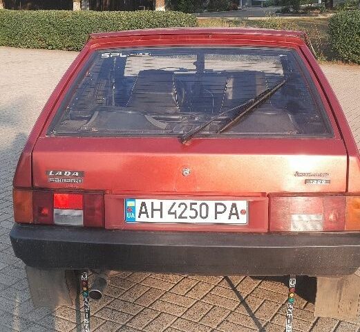 Красный ВАЗ 2109, объемом двигателя 1.3 л и пробегом 58 тыс. км за 1181 $, фото 4 на Automoto.ua