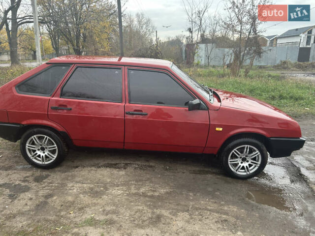 Красный ВАЗ 2109, объемом двигателя 1.5 л и пробегом 85 тыс. км за 1550 $, фото 5 на Automoto.ua