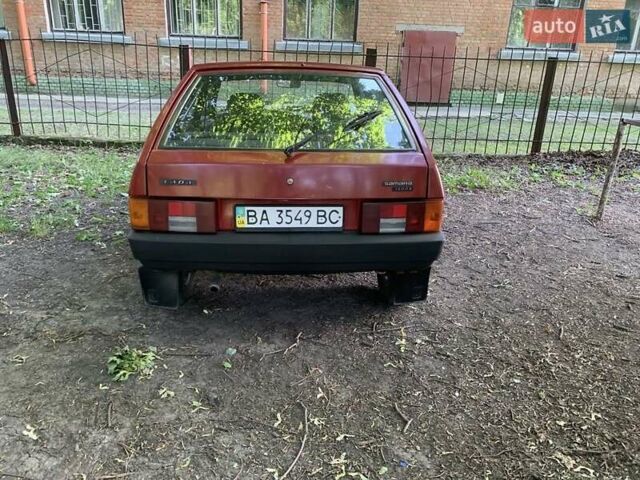 Красный ВАЗ 2109, объемом двигателя 1.5 л и пробегом 90 тыс. км за 1800 $, фото 2 на Automoto.ua