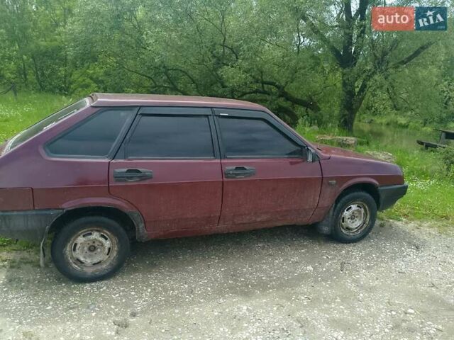 Красный ВАЗ 2109, объемом двигателя 1.5 л и пробегом 100 тыс. км за 650 $, фото 4 на Automoto.ua