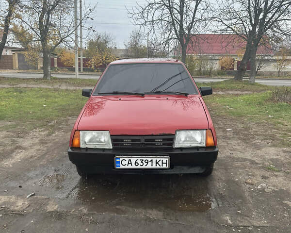 Красный ВАЗ 2109, объемом двигателя 1.5 л и пробегом 85 тыс. км за 1550 $, фото 3 на Automoto.ua